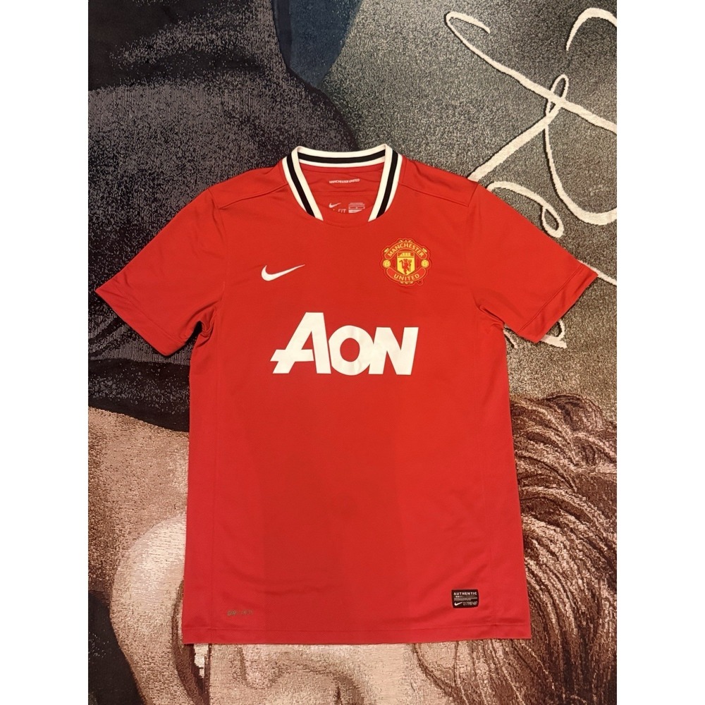 Vintage Nike Manchester United 2011/12 Home Jersey Football Shirt Soccer Mens M
